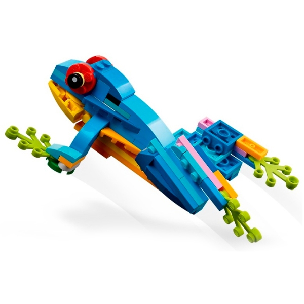 Constructor LEGO Exotic Parrot Multicolor Numărul de piese 253, 7+ photo 5