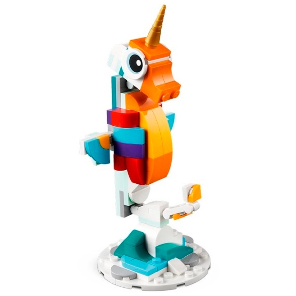 Constructor LEGO Magical Unicorn Multicolor Numărul de piese 145, 7+ photo 4