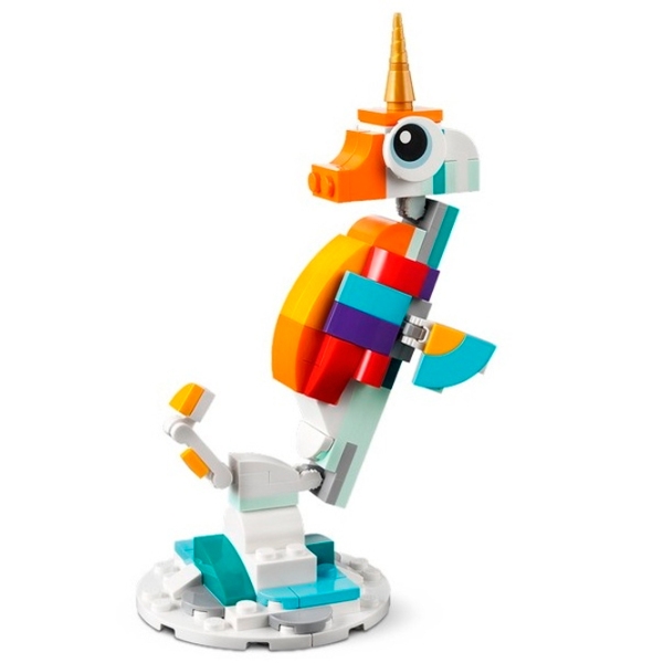 Constructor LEGO Magical Unicorn Multicolor Numărul de piese 145, 7+ photo 5