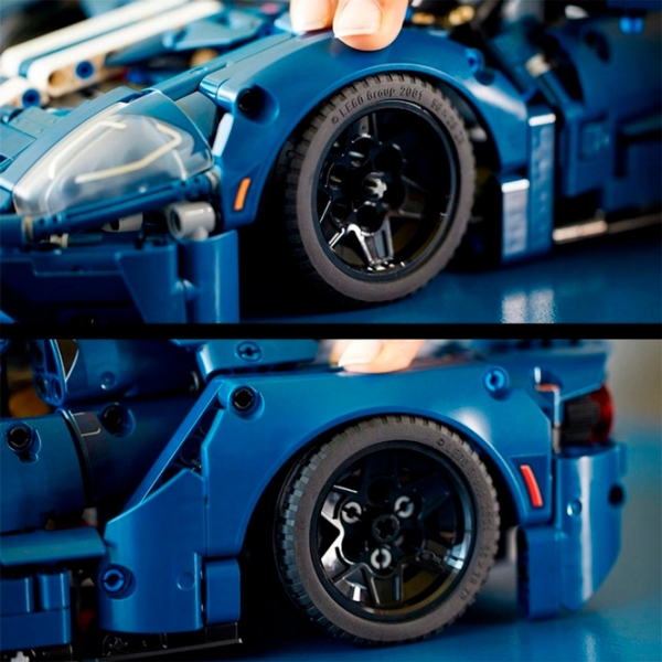 Конструктор LEGO 2022 Ford GT Синий Количество деталей 1468, 18+ photo 7