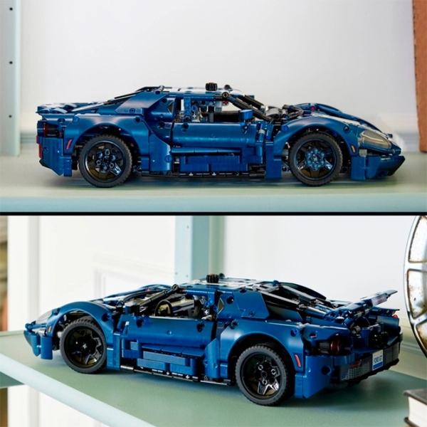 Конструктор LEGO 2022 Ford GT Синий Количество деталей 1468, 18+ photo 9