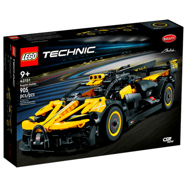 Конструктор LEGO Bugatti Bolide Разноцветный Количество деталей 905, 9+ photo 1