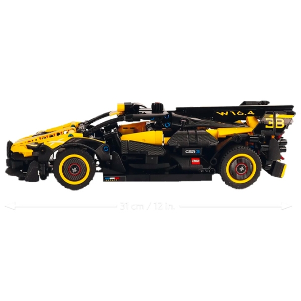 Конструктор LEGO Bugatti Bolide Разноцветный Количество деталей 905, 9+ photo 5