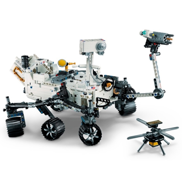 Конструктор LEGO NASA Mars Rover Perseverance Белый Количество деталей 1132, 10+ photo 4