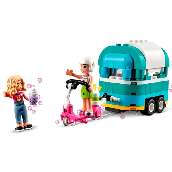 Constructor LEGO Mobile Bubble Tea Shop Multicolor Numărul de piese 109 , 6+ photo 4
