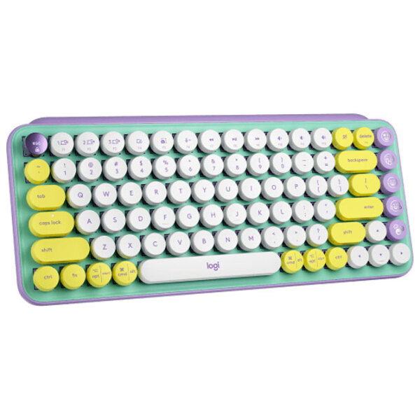 Клавиатура Logitech POP Keys Daydream Игровой, Беспроводные photo 2