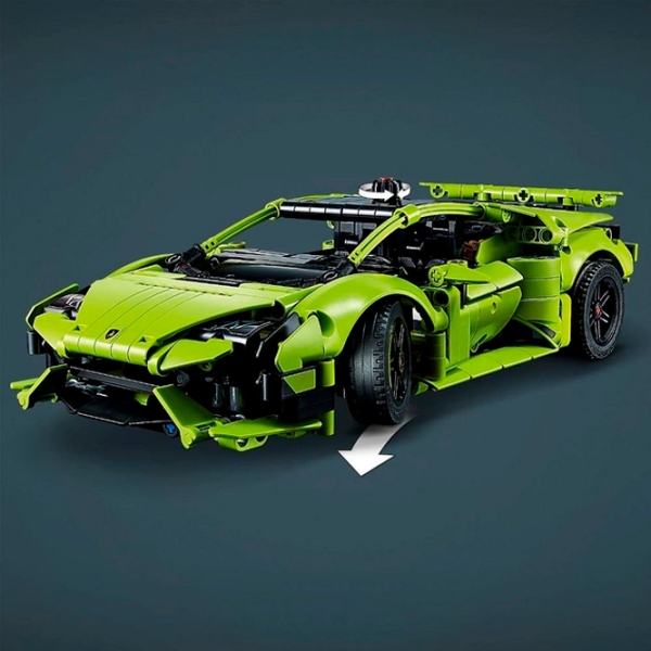 Конструктор LEGO Lamborghini Huracán Tecnica Зеленый Количество деталей 806, 9+ photo 5