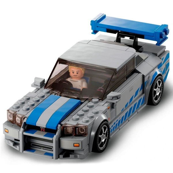 Конструктор LEGO 2 Fast 2 Furious Nissan Skyline GT-R (R34) Разноцветный Количество деталей 319, 9+ photo 3