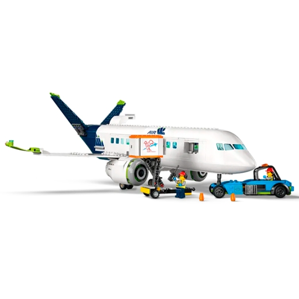 Constructor LEGO Passenger Airplane Multicolor Numărul de piese 913, 7+ photo 3
