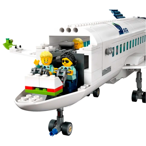 Constructor LEGO Passenger Airplane Multicolor Numărul de piese 913, 7+ photo 5