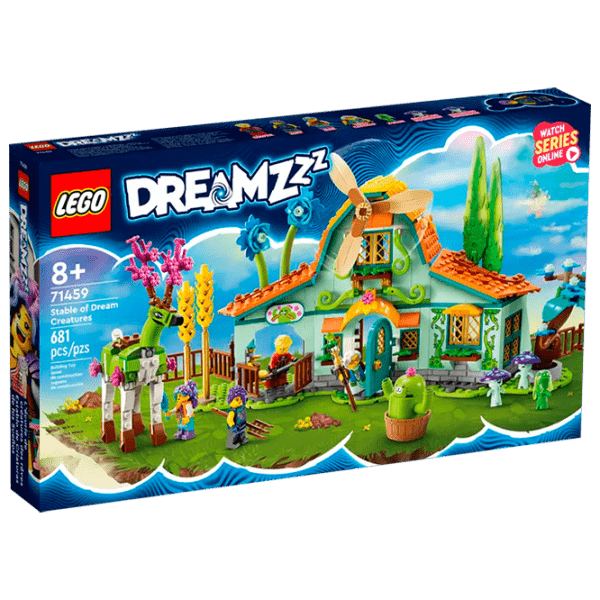 Constructor LEGO Stable of Dream Creatures Multicolor Numărul de piese 681, 8+ photo 1