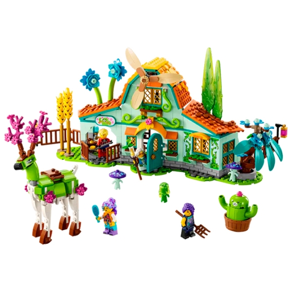 Constructor LEGO Stable of Dream Creatures Multicolor Numărul de piese 681, 8+ photo 2