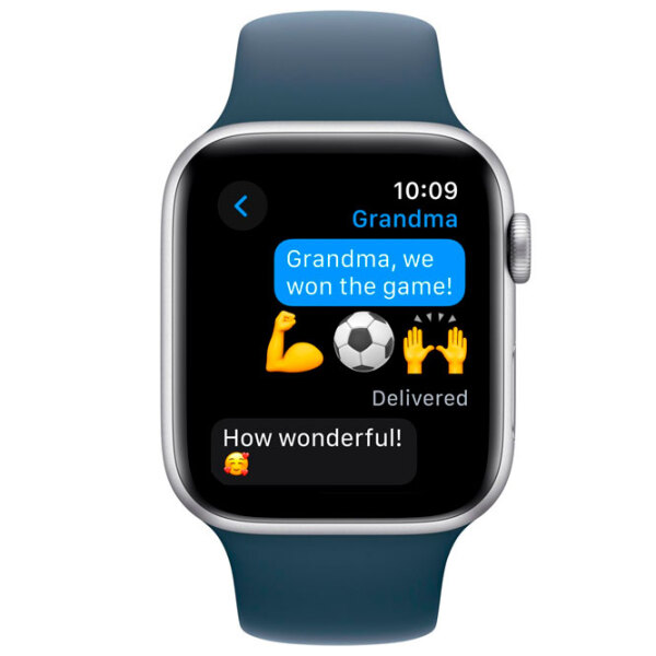 Ceas inteligent Apple Watch SE 2023 Silver 1.57" | 44mm | Aluminiu/ Silicon
| MREC3QI/ A photo 4
