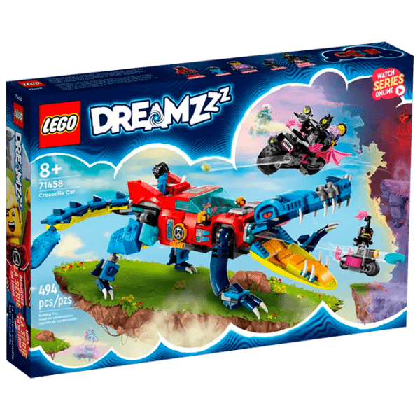 Constructor LEGO Crocodile Car Multicolor Numărul de piese 494, 8+ photo 1