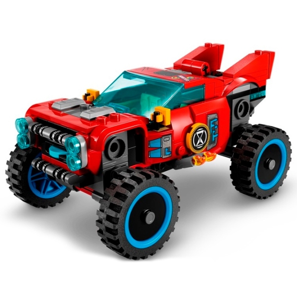 Constructor LEGO Crocodile Car Multicolor Numărul de piese 494, 8+ photo 5