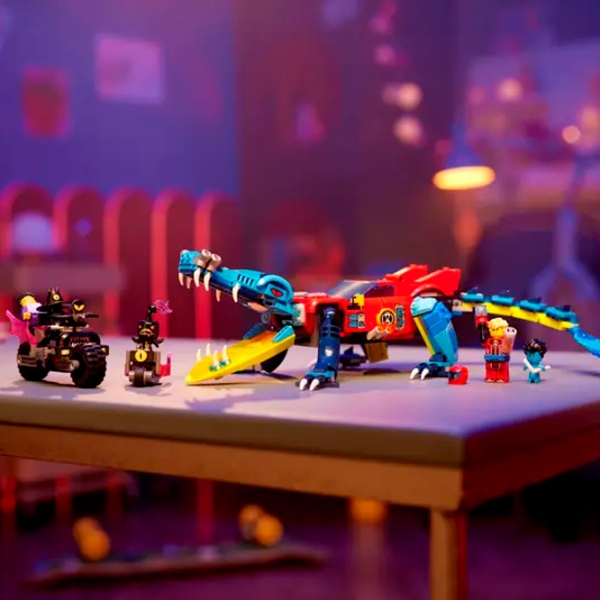 Constructor LEGO Crocodile Car Multicolor Numărul de piese 494, 8+ photo 7