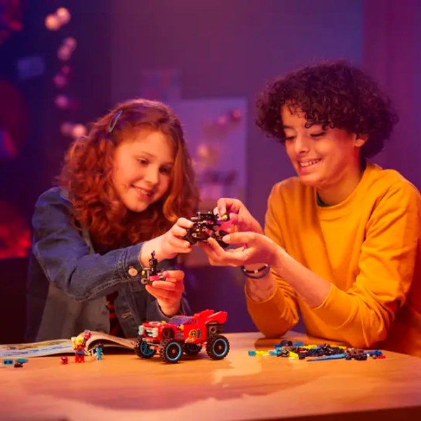 Constructor LEGO Crocodile Car Multicolor Numărul de piese 494, 8+ photo 9