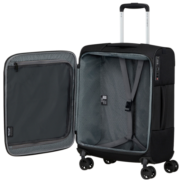 Valiză Samsonite Vaycay Spinner Black 40l   photo 6