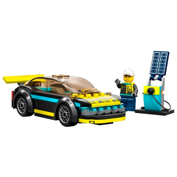 Constructor LEGO Electric Sports Car Multicolor Numărul de piese 95, 5+ photo 2