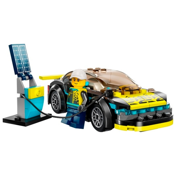Constructor LEGO Electric Sports Car Multicolor Numărul de piese 95, 5+ photo 3