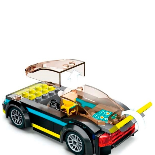 Constructor LEGO Electric Sports Car Multicolor Numărul de piese 95, 5+ photo 6