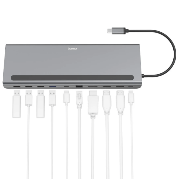 Адаптер Hama 200100 Серый USB Type-C photo 3