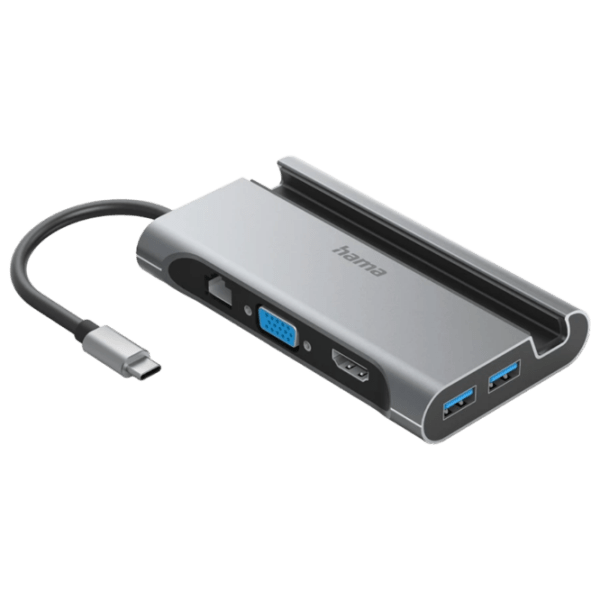 Adapter Hama 200143 Gray USB Type-C photo 2
