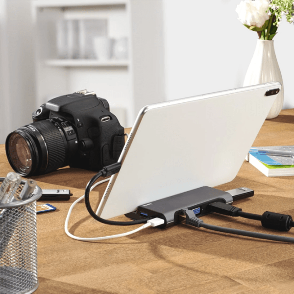 Adapter Hama 200143 Gray USB Type-C photo 5