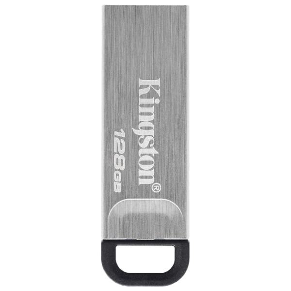 USB Flash Kingston DataTravel Kyson 128 GB Silver USB 3.2, Metal photo 1