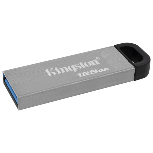 USB Flash Kingston DataTravel Kyson 128 GB Silver USB 3.2, Metal photo 2
