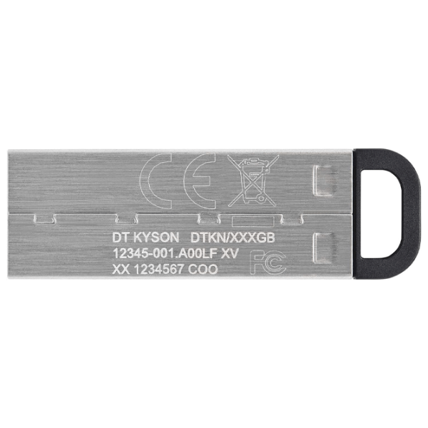 USB Flash Kingston DataTravel Kyson 128 GB Silver USB 3.2, Metal photo 3