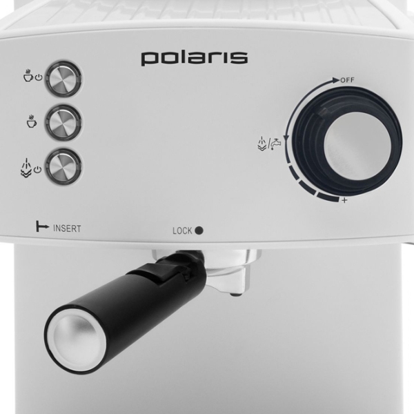 Espressor Polaris PCM1527AE White 850 W, 1.5 l, Bloc termic photo 6