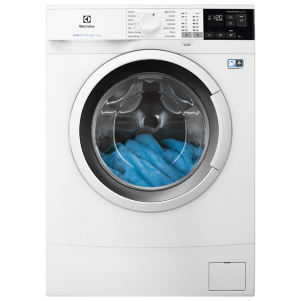 Mașină de spălat Electrolux EW6S404W White 4 kg, 1000 rpm, F photo 1
