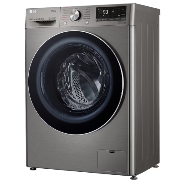 Mașină de spălat cu uscător LG F2DV5S8S2PE Gray 8.5 kg, 1200 rpm, C photo 2