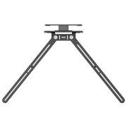 Suport pentru cameră web Logitech TV Mount For Video Bars Black 