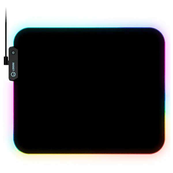 Covoraș pentru mouse Lorgar Steller 913 Black 360 x 300 x 3 mm photo 1
