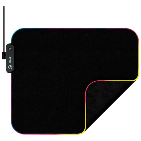 Covoraș pentru mouse Lorgar Steller 913 Black 360 x 300 x 3 mm photo 2