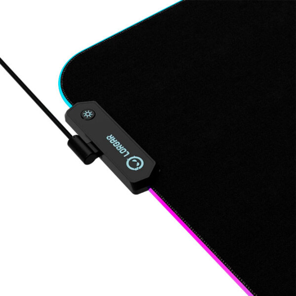 Covoraș pentru mouse Lorgar Steller 913 Black 360 x 300 x 3 mm photo 4