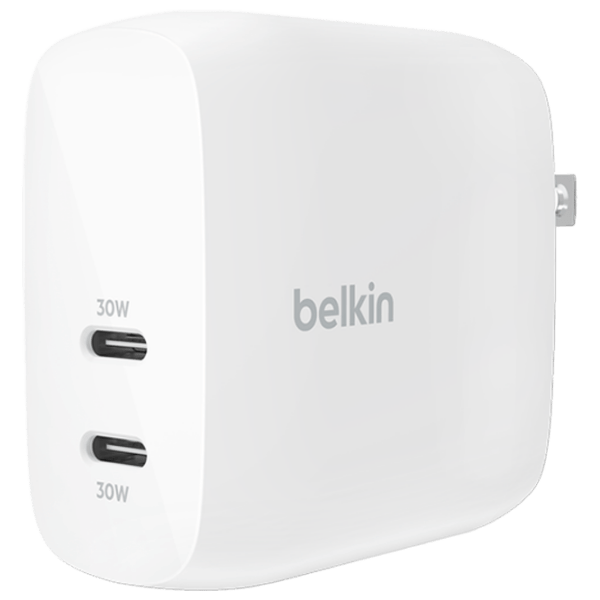 Сетевое зарядное устройство Belkin WCB010VFWH (60 Вт) Белый 2.4 А / Белый photo 1