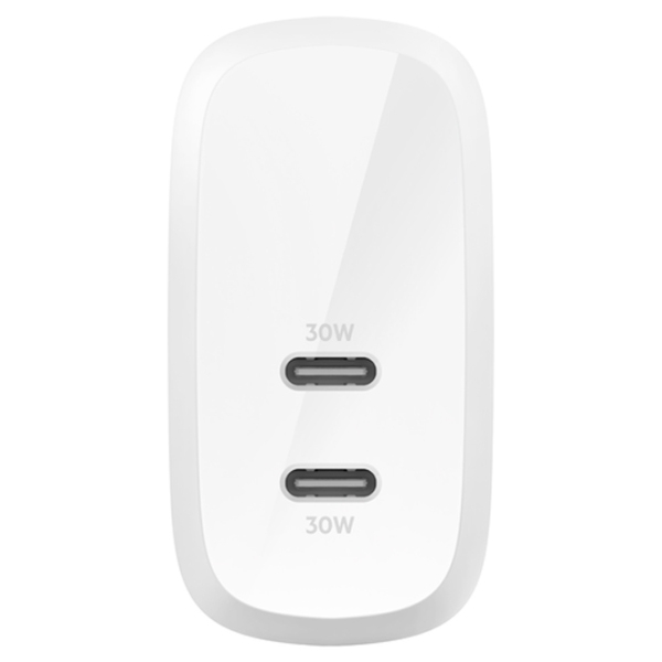 Сетевое зарядное устройство Belkin WCB010VFWH (60 Вт) Белый 2.4 А / Белый photo 2