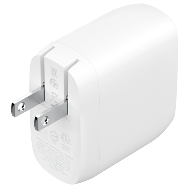 Сетевое зарядное устройство Belkin WCB010VFWH (60 Вт) Белый 2.4 А / Белый photo 4