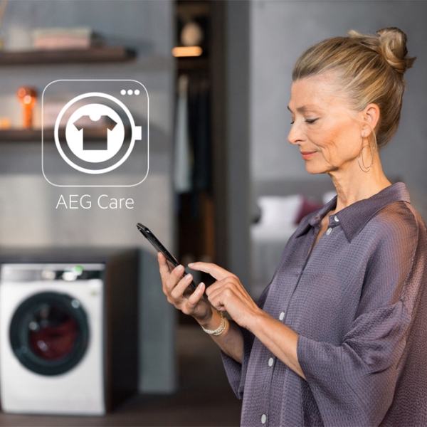 Mașină de uscat rufe AEG TR939M6C White 9 kg, A+++ photo 5