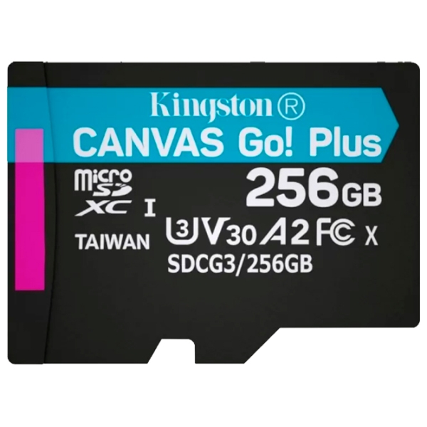 MicroSD Kingston Canvas Go! Plus 256 GB  photo 3