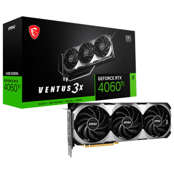 Placă video MSI GeForce RTX 4060 Ti VENTUS 3X 16G OC 16 GB  photo 5