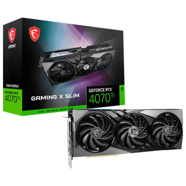 Видеокарта MSI GeForce RTX 4070 Ti GAMING X SLIM 12 ГБ  photo 7