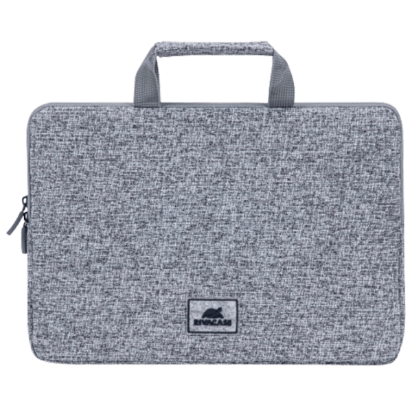 Чехол для ноутбука RivaCase Laptop sleeve with handles 13.3" Grey  photo 1