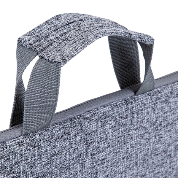 Чехол для ноутбука RivaCase Laptop sleeve with handles 13.3" Grey  photo 10