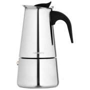 Cafetieră gheizer Ardesto AR0806SS
Inox 300 ml, Oțel inoxidabil