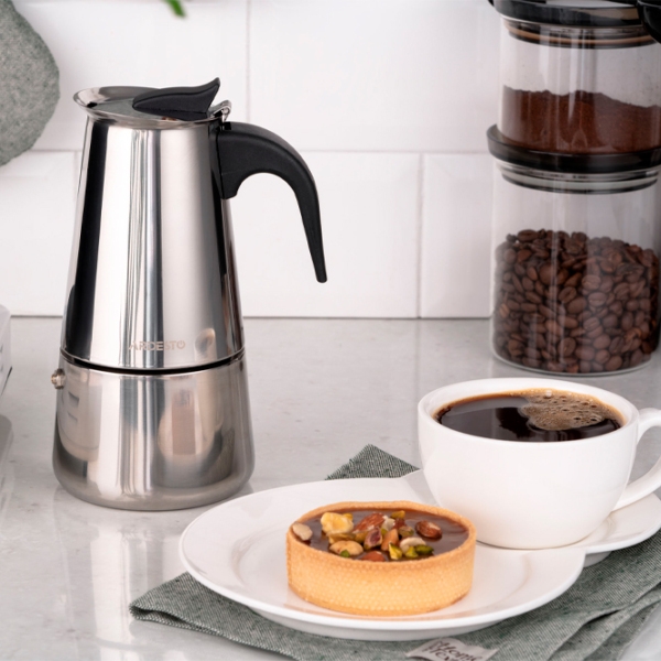 Cafetieră gheizer Ardesto AR0806SS
Inox 300 ml, Oțel inoxidabil photo 8