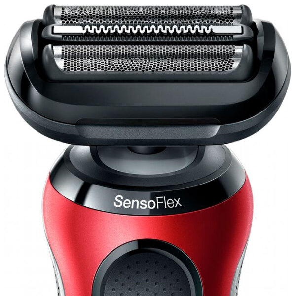 Бритва электрическая Braun 61-R1200s Красный  photo 2
